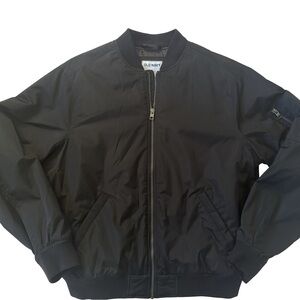 Old Navy Men's Black Bomber Jacket